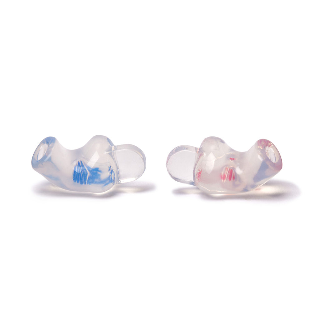 PACS Maxblock custom earplugs side with grip