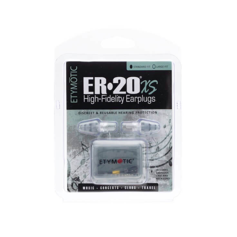 ER20XS Earplugs packaging