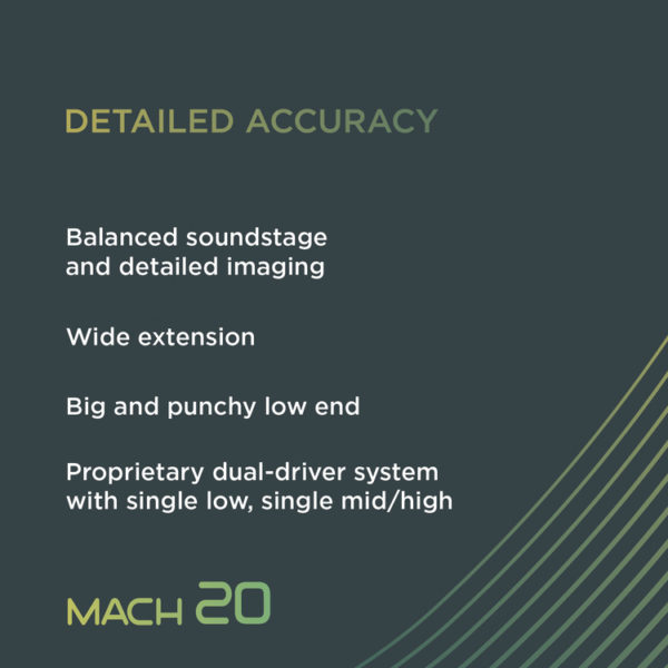 Westone Audio Mach-20 Professional Music IEM Specifications