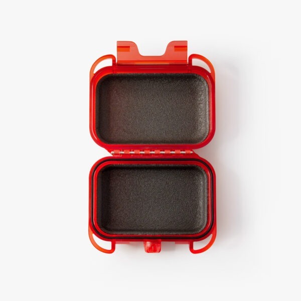 Westone Audio Mini Monitor Vault – Red, Open Lid