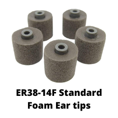 er38_14f- Foam eartips