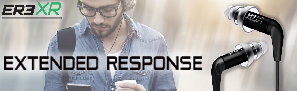 ER3XR Extended Response earphones by Etymotic