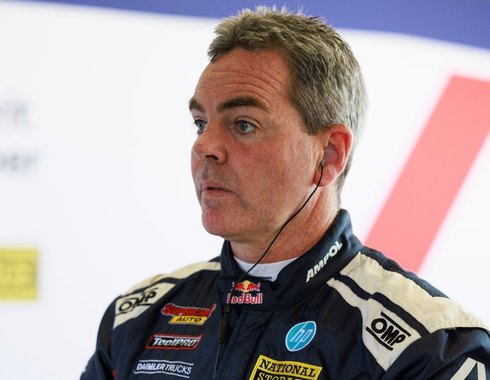 Craig Lowndes wears In-custom hearing protection by pacific ears australia
