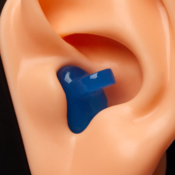 PACS Maxblock custom earplugs in ear