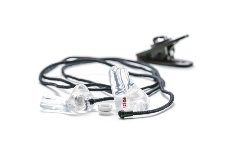 PACS Pro-15 Earplugs with handy cord and clip